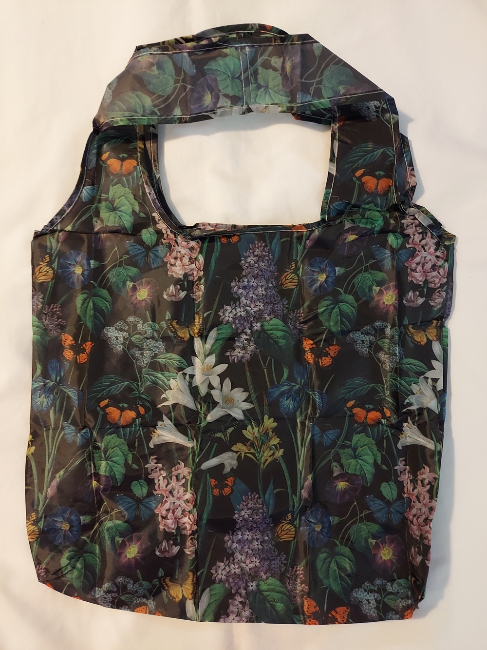 Johnny Was California Reusable Foldable Nylon Tote Bag - Picture 2 of 6